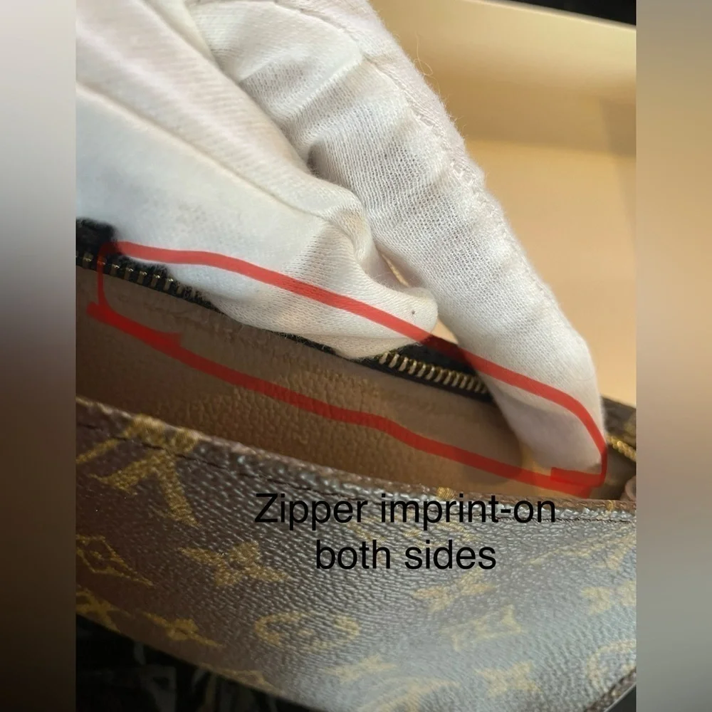 Louis Vuitton Toiletry Pouch 15 Full Inclusion w/COA EUC